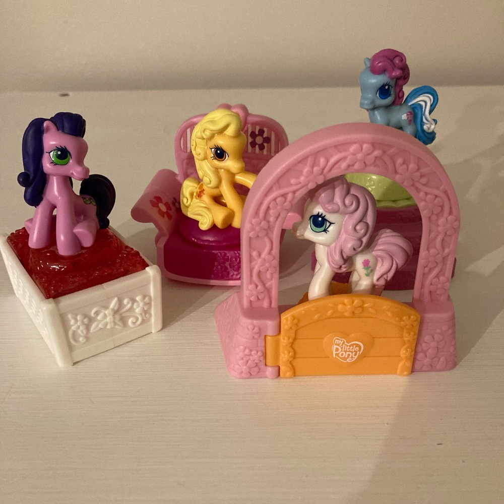 McDonald's Happy Meal 2007 My Little Pony Set of Four Toys
